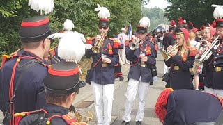 Marche Saint Roch Et Saint Frégo Acoz 2022 Arguedenne Fanfare Royale Dacoz
