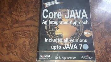 Core Java Books by R Nageswar Rao || R Krishnamoorthy