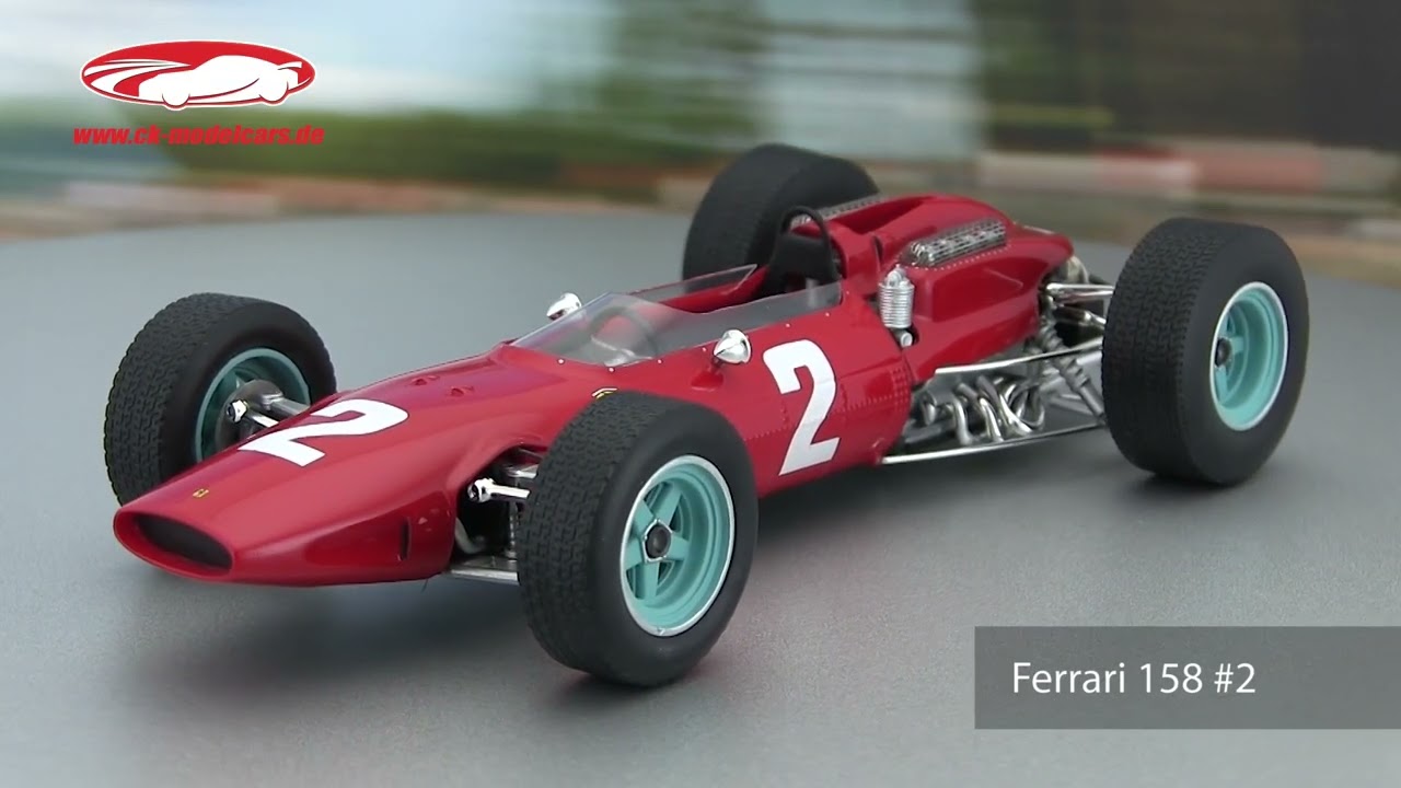 WERK83 1:18 J. Surtees Ferrari 158 #2 Winner Italian GP Formula 1