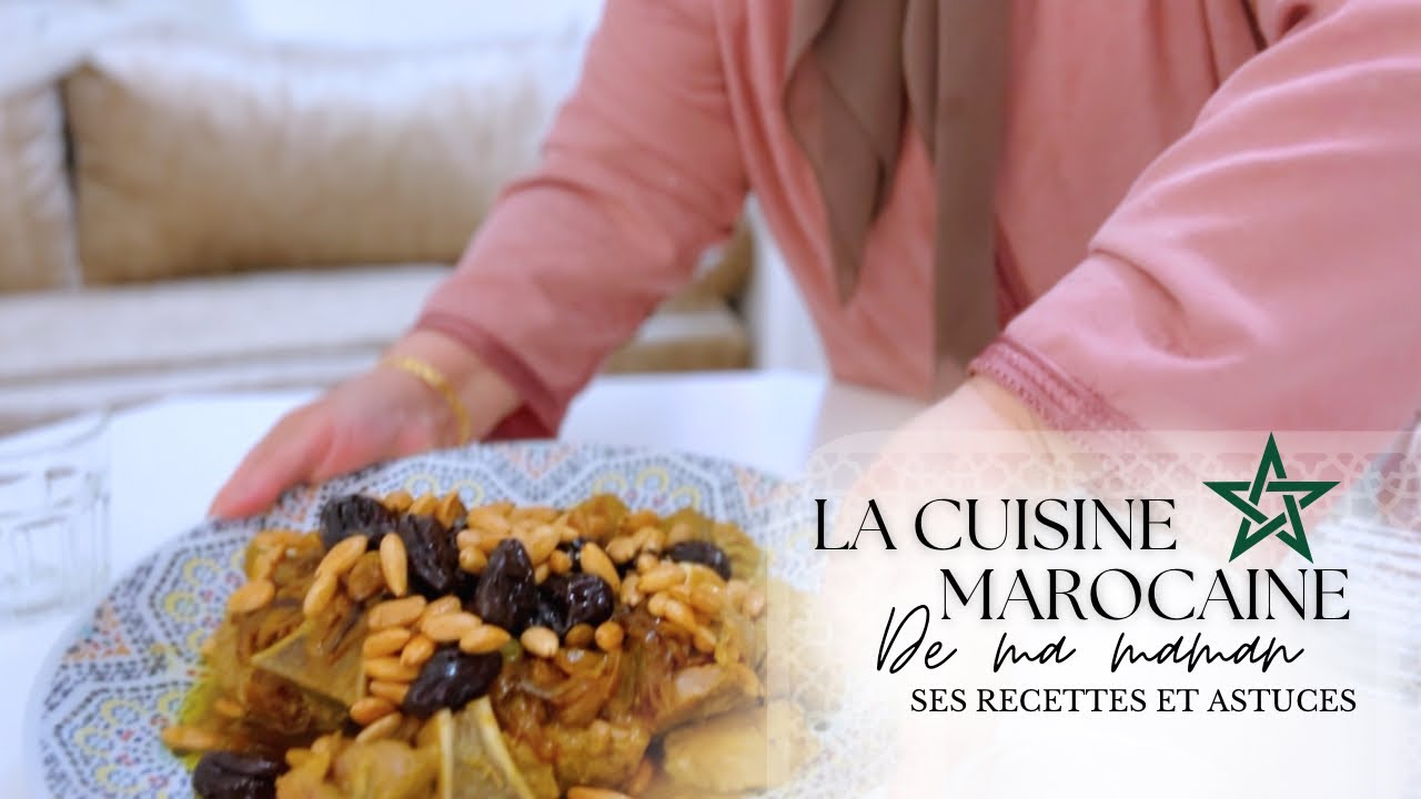 La Cuisine Marocaine de ma Maman | Ses Recettes et Astuces 🇲🇦 tajine pruneaux | Zaalouk | Rhobz Dar