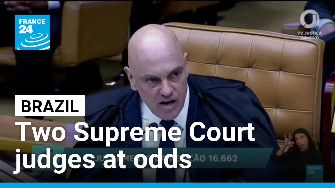Brazil's Supreme Court clashes over handling of probe involving judge • FRANCE 24 English