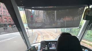 Sydney Light Rail Cab Ride - L1 Dulwich Hill Line - Central To Capitol Square