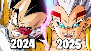 1 Year Later 100% Agl Scouter Vegeta Dbz Dokkan Battle