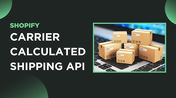How to Enable CARRIER CALCULATED Shipping on Shopify?(2025) | Step by step Tutorial