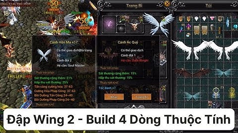 Mu lục địa VNG | Lên Thẳng Wing3 15M Coin, Đập Wing 2 Max Dòng Xài Tạm | Tam Thái Tử