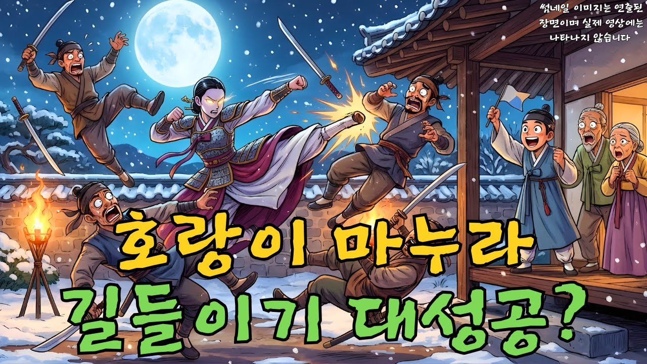 조선시대 얌전하기로 소문난 양반가 규수가 첫날밤만 되면 무서운 호랑이로 돌변하여 신랑을 묵사발로 만든 기막힌 사연 | 야담·민담·전설·설화·옛날이야기