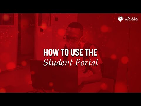 How to use the Student Portal | UNAM Freshmen Orientation