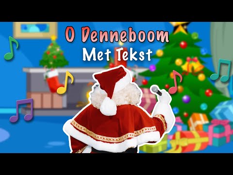 O Denneboom (met Tekst)🎄| Zing mee met de Kerstman | Minidisco