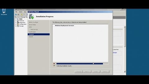 Server 2008 - Installing and configuring deployment services in Windows server 2008