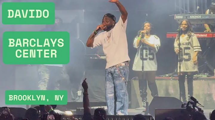 DAVIDO - FIA | DAVIDO - FALL | Live At Barclays Centre Brooklyn #5iveAliveTour