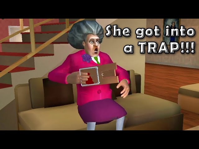 Scary Teacher 3D - Gameplay Walkthrough Part 1 - Surprise Trap 