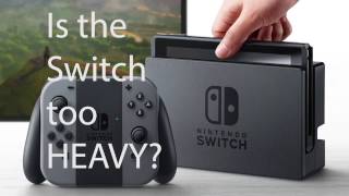 Nintendo Switch weight and dimension comparison