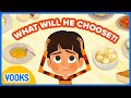 Animated kids book fried rice and marinara  vooks narrated storybooks