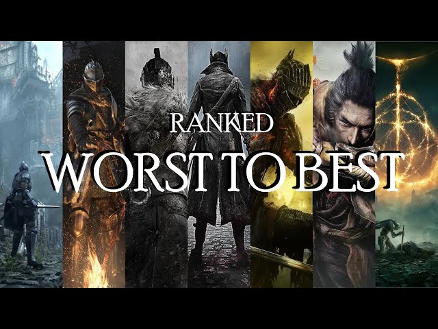 Ranking FromSoftware's Games from Worst to Best! 