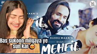 Bhari Mehfil (Full Video) | Babbu Maan | Latest Hindi Songs 2022 | Kunaal Vermaa | Meri Tune