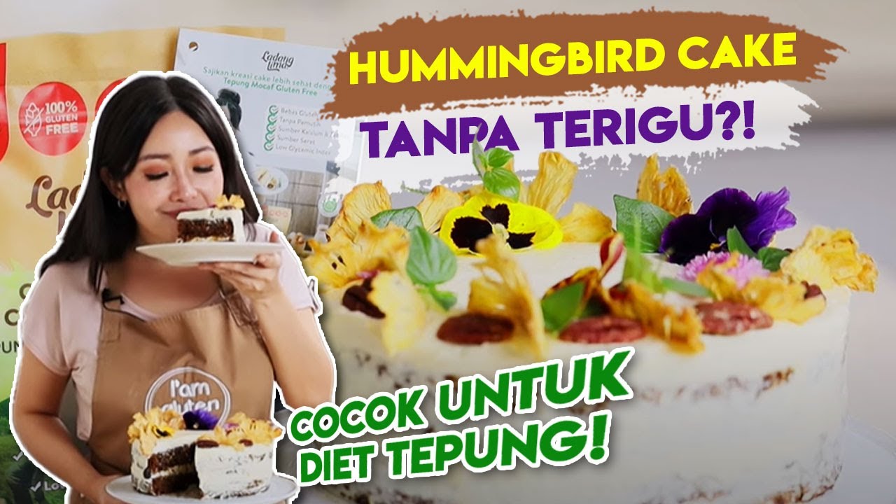 Cocok untuk Cemilan Diet Sehat! Ikuti Resep Hummingbird Cake Gluten Free ala Chef Marinka