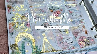 Memory Plan With Me ft 'fairytale' by Miss & Meow | A5 Wide