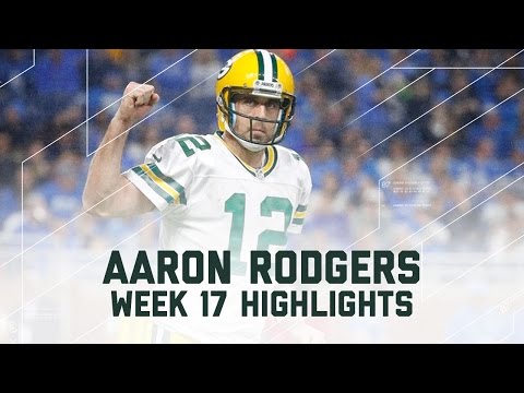 Aaron Rodgers' Magical 300-Yard, 4 TD Victory! | NFL Week 17 Player Highlights