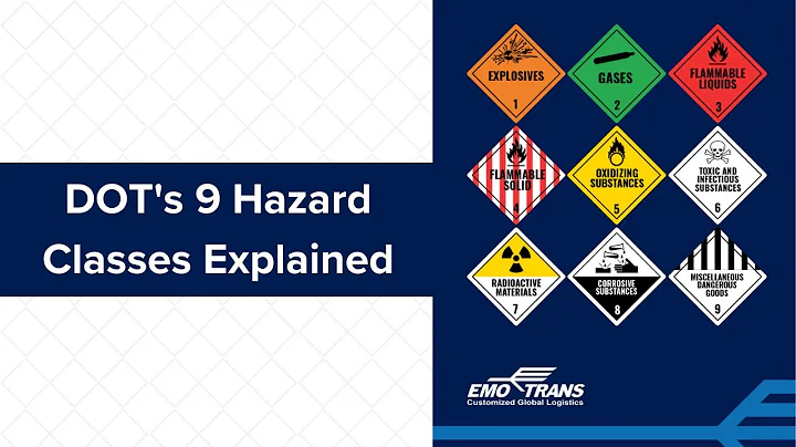 What Are The 9 Hazard Classes? - Explained With Examples