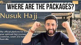 Nusuk Hajj 2023: Where Are the Packages? #hajj