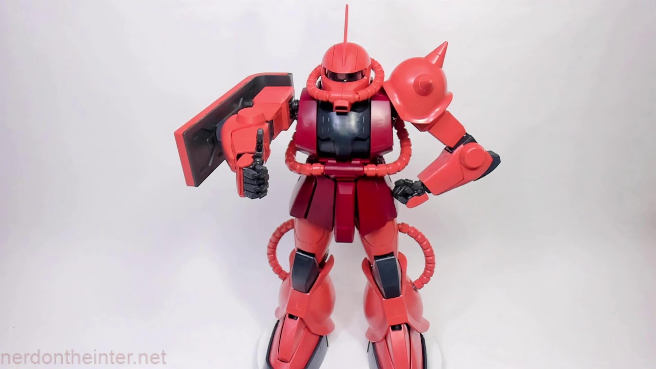 56.【未組立】 MS-06S ZAKU-II PERFECT GRADE Amazon.com: Bandai Hobby MS-06S Char's Zaku II 