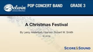 A Christmas Festival, transcr. Robert W. Smith - Score & Sound
