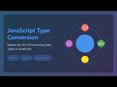 JavaScript Type Conversion: Implicit vs Explicit Explained for Beginners [Hindi]