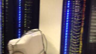 Data centre Christmas lights