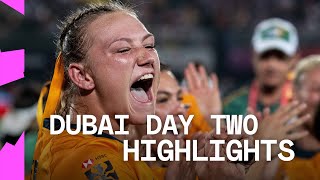 An all-time CLASSIC final! | Dubai HSBC SVNS Day Two Women's Highlights