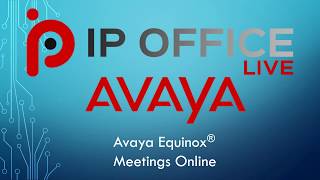 IP Office Live - Avaya Equinox Meetings Online screenshot 5