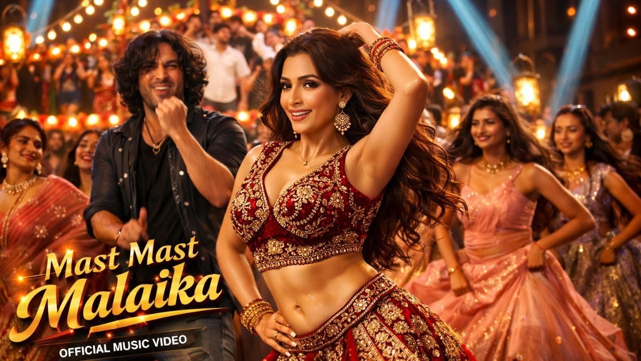Mast Mast Malaika 🔥 | Zabardast Malaika | Full Hindi Lyrics Video 2026