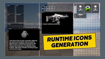 Grid Inventory Plugin UE, Devlog 2. Item icons generation!