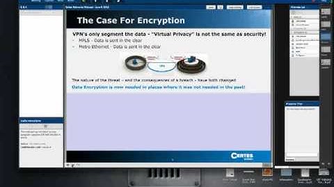 Certes Netwoks - The Case for Encryption