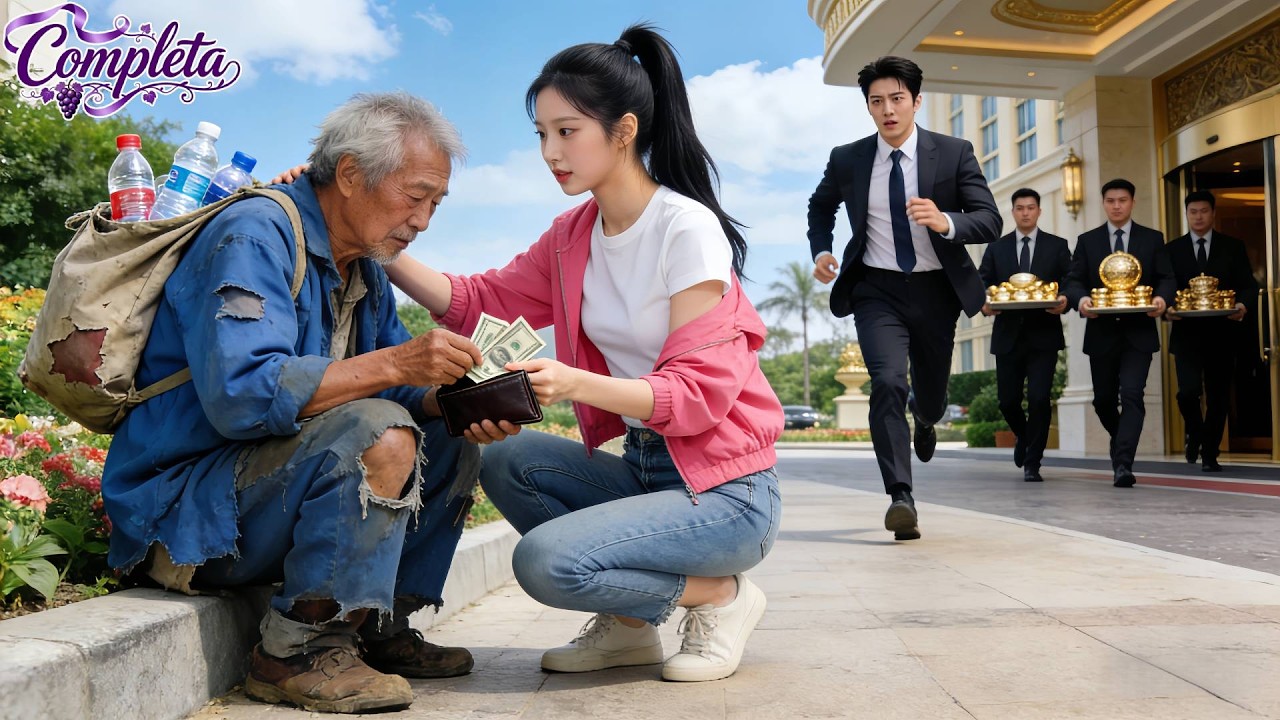 Garota Pobre Gastou Todas Economias Para Salvar Mendigo—Mas Ele Era Pai Perdido do CEO!Destino Virou