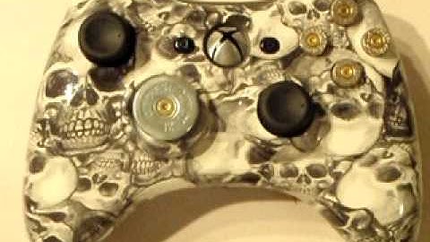 Custom Skull Xbox Controller