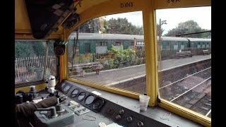 DRIVERS EYE VIEW CAB RIDE OF THE SEVERN VALLEY RAILWAY WITH CLASS 52 'WESTERN' D1013 WESTERN RANGER