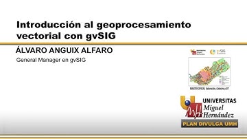 INTRODUCCIÓN AL GEOPROCESAMIENTO VECTORIAL CON gvSIG