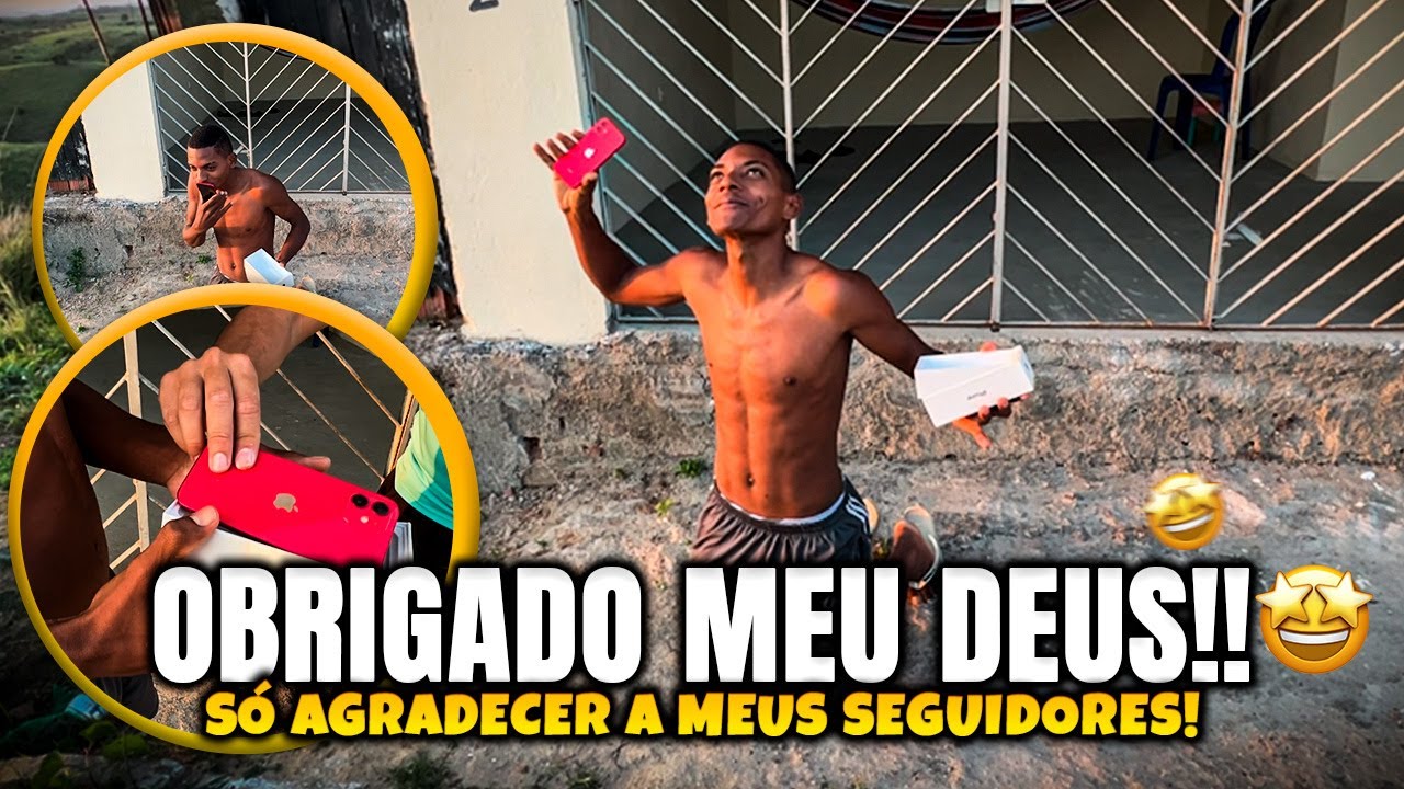 ERIK LEVOU UM IPHONE PRA BETO PEDREIRO ELE SE EMOCIONOU | BETO PEDREIRO