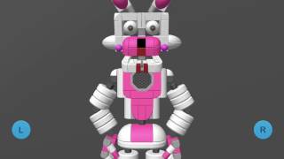 Destroying Funtime Foxy Blocksworld