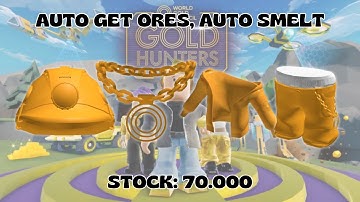[UGC LIMITED] - GOLD HUNTERS SCRIPT - AUTO GET ORES, AUTO SMELT