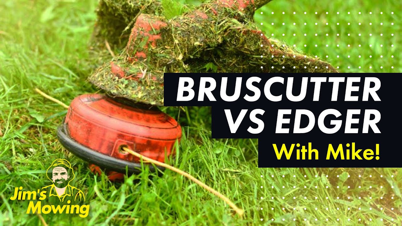 What is the difference between a brushcutter and an edger? YouTube