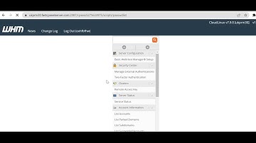 How to reset cpanel password from WHM Web Host Manager