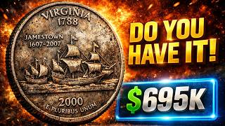 Most Expensive State Quarter Dollar Coins Worth Big Money – Valuable Coins Still in Circulation!