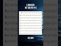 Ejercicio de solfeo #2 #lecturamusical #musica #solfeo