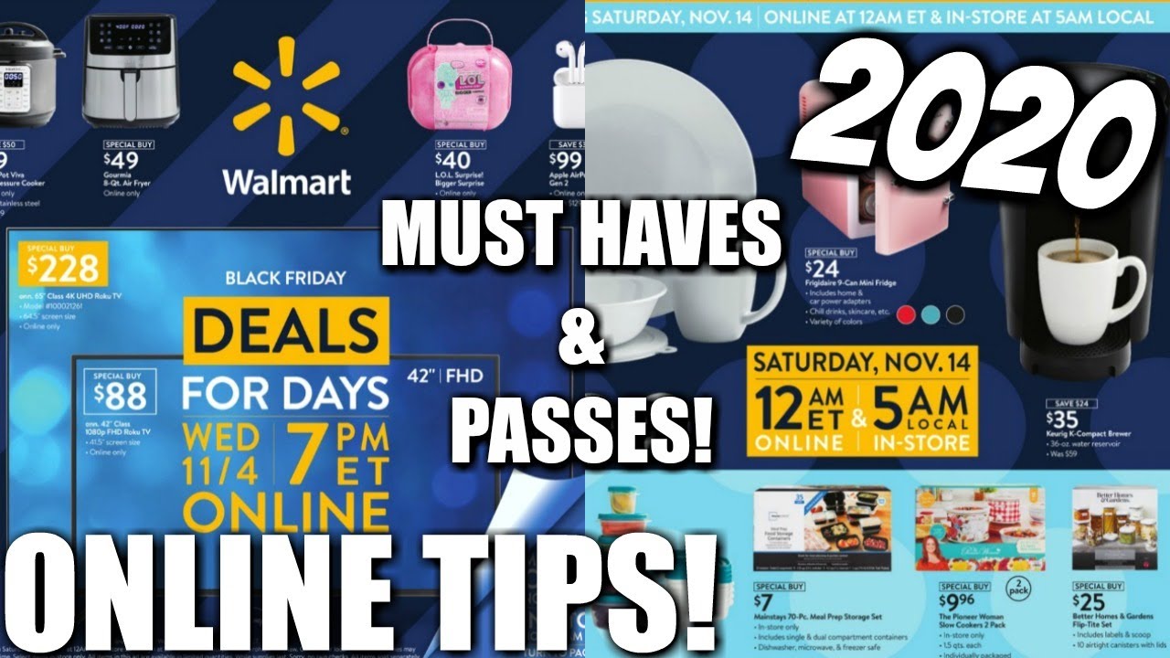 Walmart Black Friday 2020 Early Deal Must Haves Tips Nicole Burgess Youtube