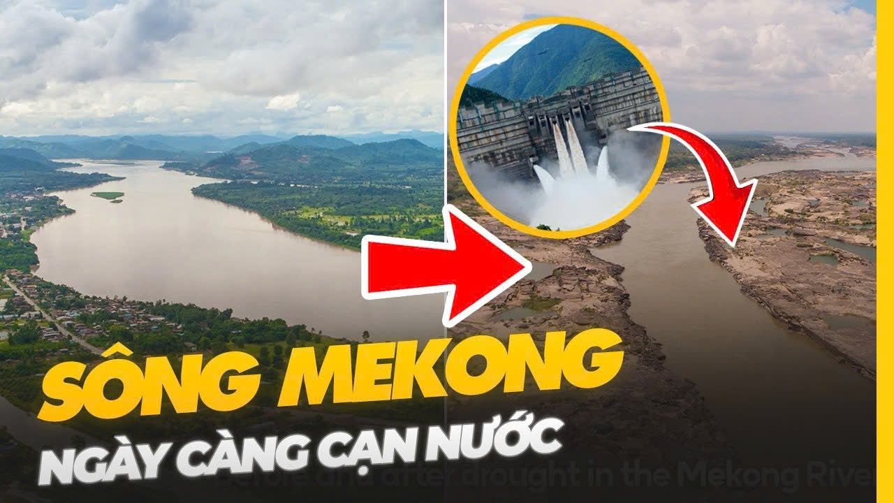 VÌ SAO SÔNG MEKONG CẠN NƯỚC?