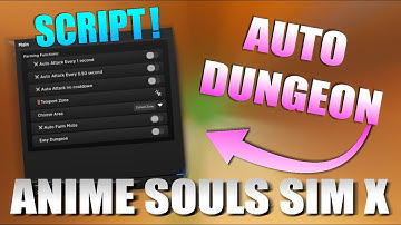 Anime Souls Simulator X Script | (AUTO DUNGEON + AUTO OPEN + AUTO RAID AND MORE! *PASTEBIN*)