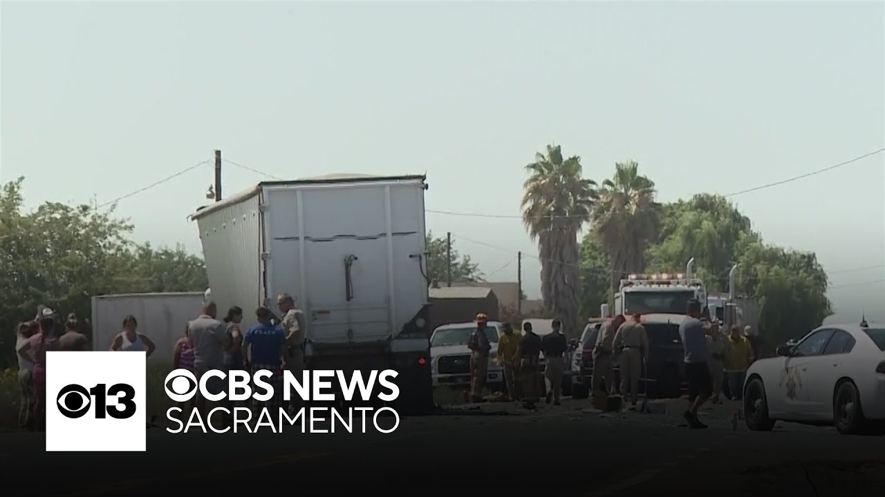 Turlock man dies after being hit by big rig near Modesto
