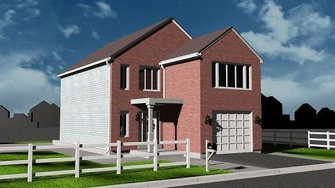 3dsMax Simple house part 7 of 7