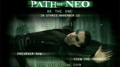 The Matrix Path Of Neo walkthrough Runing From Agent Smith {Training Simulator} part-2